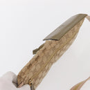 GUCCI GG Canvas Sherry Line Waist bag Beige Gold 28566 Auth 157154-6