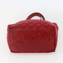 GUCCI GG Canvas Tote Bag Gold Red 002 1099 Auth 157156-9