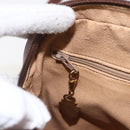 GUCCI Micro GG Supreme Shoulder Bag PVC Beige Gold 001 406 0790 Auth 157157-19