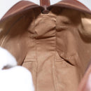 GUCCI Micro GG Supreme Shoulder Bag PVC Beige Gold 001 406 0790 Auth 157157-21