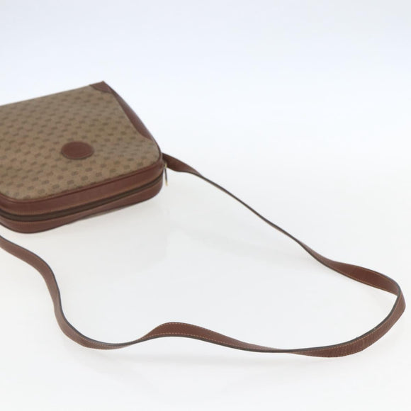 GUCCI Micro GG Supreme Shoulder Bag PVC Beige Gold 001 406 0790 Auth 157157