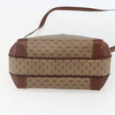 GUCCI Micro GG Supreme Shoulder Bag PVC Beige Gold 001 406 0790 Auth 157157-5