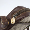 GUCCI GG Supreme Web Sherry Line Bag PVC Beige Red Green 116 02 089 Auth 157158-14