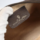 GUCCI GG Supreme Web Sherry Line Bag PVC Beige Red Green 116 02 089 Auth 157158-15