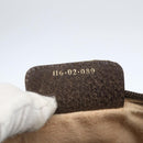 GUCCI GG Supreme Web Sherry Line Bag PVC Beige Red Green 116 02 089 Auth 157158-20