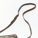 GUCCI GG Supreme Web Sherry Line Bag PVC Beige Red Green 116 02 089 Auth 157158-8