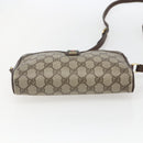 GUCCI GG Supreme Web Sherry Line Bag PVC Beige Red Green 116 02 089 Auth 157158-9