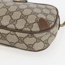 GUCCI GG Supreme Web Sherry Line Bag PVC Beige Red Green 89 02 066 Auth 157159-10