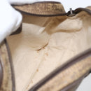 GUCCI GG Supreme Web Sherry Line Bag PVC Beige Red Green 89 02 066 Auth 157159-17