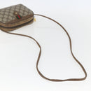 GUCCI GG Supreme Web Sherry Line Bag PVC Beige Red Green 89 02 066 Auth 157159-7