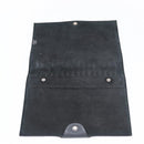 HERMES Yuris MM Note Cover Leather Black Auth 157160V-9