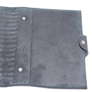 HERMES Yuris MM Note Cover Leather Black Auth 157160V-18