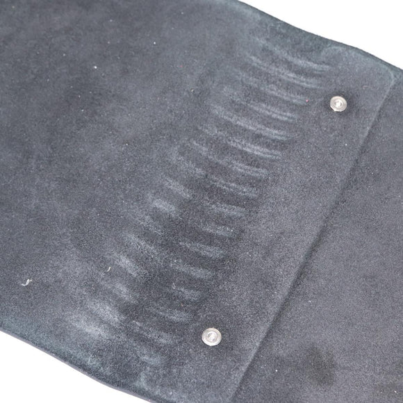 HERMES Yuris MM Note Cover Leather Black Auth 157160V