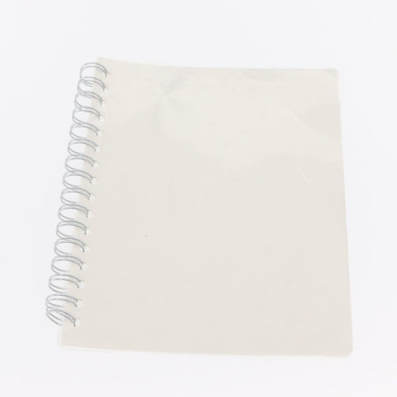 HERMES Yuris MM Note Cover Leather Black Auth 157160V