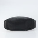 GUCCI Bamboo Shoulder Bag Leather Black Gold 001 1638 2058 Auth 157162-9