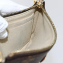 LOUIS VUITTON Monogram Chain Pochette Mila MM Pouch M60094 LV Auth 157172V-20