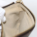 LOUIS VUITTON Monogram Chain Pochette Mila MM Pouch M60094 LV Auth 157172V-21