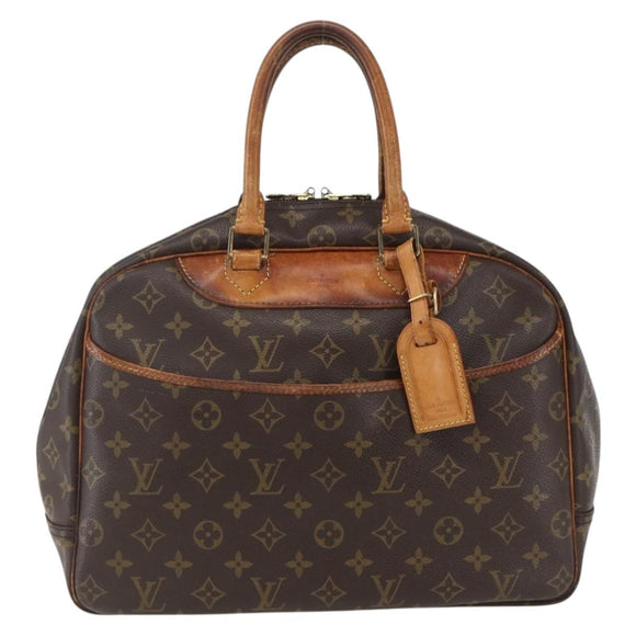 LOUIS VUITTON Monogram Deauville Hand Bag M47270 LV Auth 157173