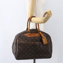 LOUIS VUITTON Monogram Deauville Hand Bag M47270 LV Auth 157173-25