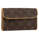 LOUIS VUITTON Monogram Pochette Florentine Waist bag M51855 LV Auth 157176-1