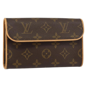 LOUIS VUITTON Monogram Pochette Florentine Waist bag M51855 LV Auth 157176