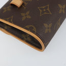 LOUIS VUITTON Monogram Pochette Florentine Waist bag M51855 LV Auth 157176-16