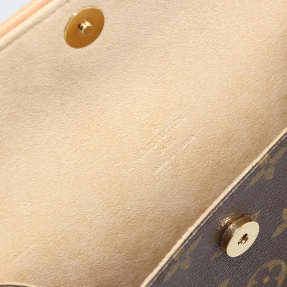 LOUIS VUITTON Monogram Pochette Florentine Waist bag M51855 LV Auth 157176