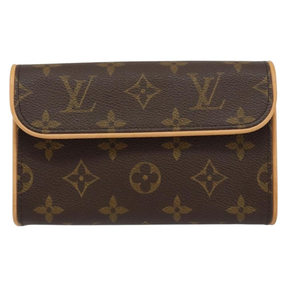 LOUIS VUITTON Monogram Pochette Florentine Waist bag M51855 LV Auth 157176