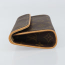 LOUIS VUITTON Monogram Pochette Florentine Waist bag M51855 LV Auth 157176-4