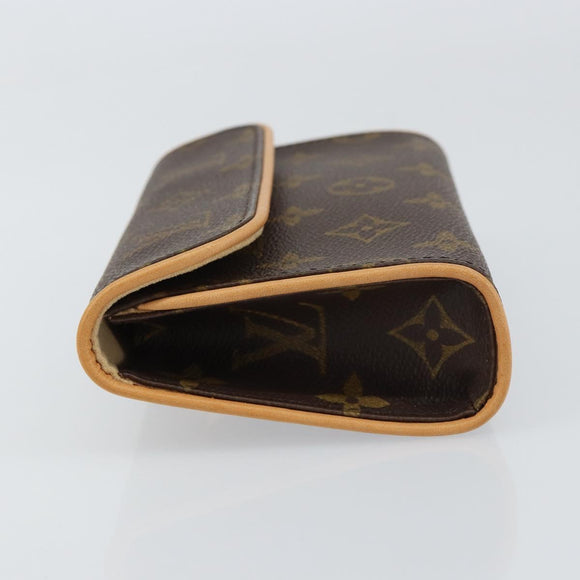 LOUIS VUITTON Monogram Pochette Florentine Waist bag M51855 LV Auth 157176