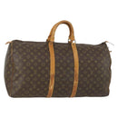 LOUIS VUITTON Monogram Keepall 55 Boston Bag Vintage M41424 LV Auth 157178-1