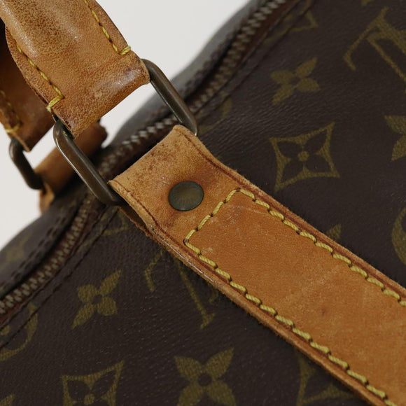 LOUIS VUITTON Monogram Keepall 55 Boston Bag Vintage M41424 LV Auth 157178