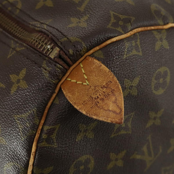 LOUIS VUITTON Monogram Keepall 55 Boston Bag Vintage M41424 LV Auth 157178