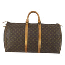 LOUIS VUITTON Monogram Keepall 55 Boston Bag Vintage M41424 LV Auth 157178-2