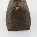 LOUIS VUITTON Monogram Keepall 55 Boston Bag Vintage M41424 LV Auth 157178-4