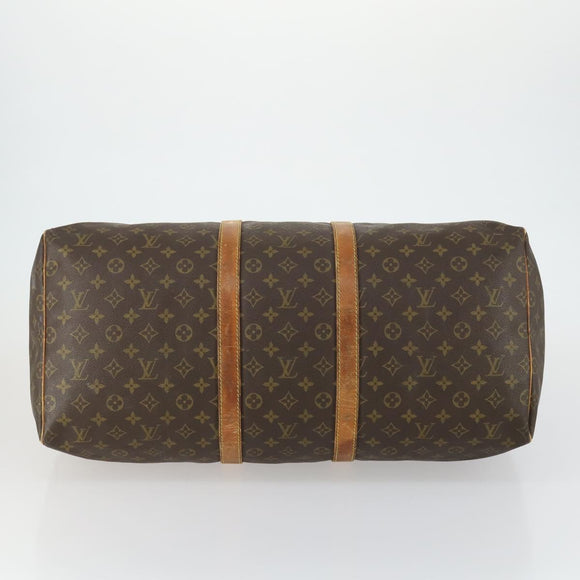 LOUIS VUITTON Monogram Keepall 55 Boston Bag Vintage M41424 LV Auth 157178