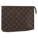 LOUIS VUITTON Monogram Poche Toilette 26 Pouch M47542 LV Auth 157179-1