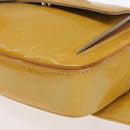 LOUIS VUITTON Monogram Vernis Fulton Waist bag Gris M91041 LV Auth 157185-14