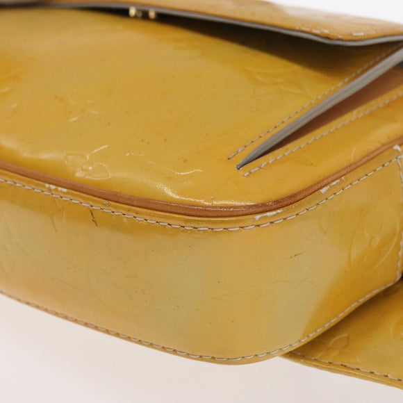 LOUIS VUITTON Monogram Vernis Fulton Waist bag Gris M91041 LV Auth 157185