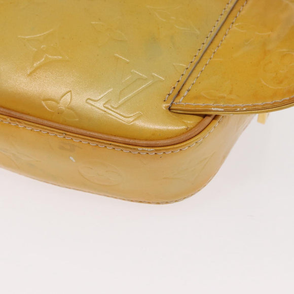 LOUIS VUITTON Monogram Vernis Fulton Waist bag Gris M91041 LV Auth 157185