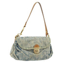 LOUIS VUITTON Monogram Denim Mini Preity Shoulder Bag Blue M95050 Auth 157186-1
