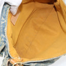 LOUIS VUITTON Monogram Denim Mini Preity Shoulder Bag Blue M95050 Auth 157186-11