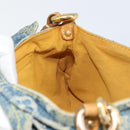 LOUIS VUITTON Monogram Denim Mini Preity Shoulder Bag Blue M95050 Auth 157186-20