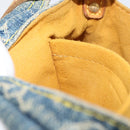LOUIS VUITTON Monogram Denim Mini Preity Shoulder Bag Blue M95050 Auth 157186-12