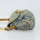 LOUIS VUITTON Monogram Denim Mini Preity Shoulder Bag Blue M95050 Auth 157186-4