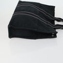 HERMES Fourre Tout MM Hand Bag Canvas 2 Set Black Auth 157188-4