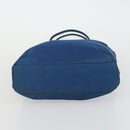 PRADA Tote Bag Nylon 2 Set Blue Beige Auth 157189-15