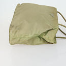 PRADA Tote Bag Nylon 2 Set Blue Beige Auth 157189-4