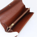 LOUIS VUITTON Graffiti Porte Monnaie Credit Wallet Orange M92190 LV Auth 157191-9