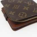 LOUIS VUITTON Monogram Compact Zip Wallet M61667 LV Auth 157192-11